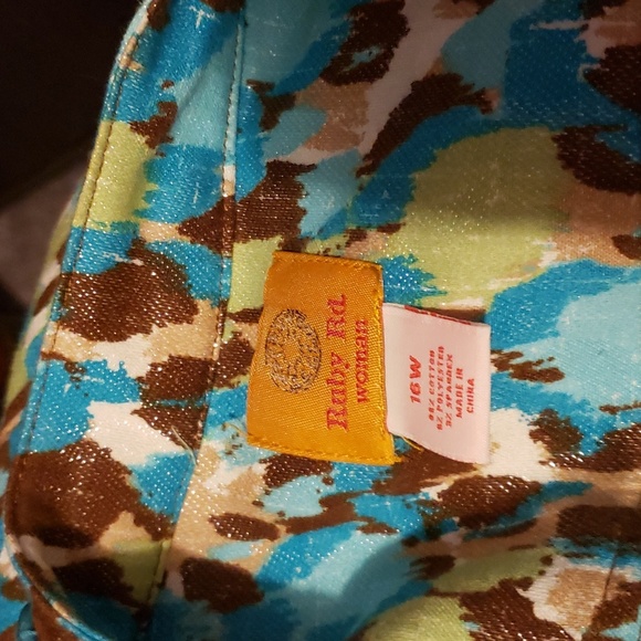 Ruby Rd Lady's Dress Jacket Embellished In Buttons around Neckline Very Festive - Picture 7 of 8